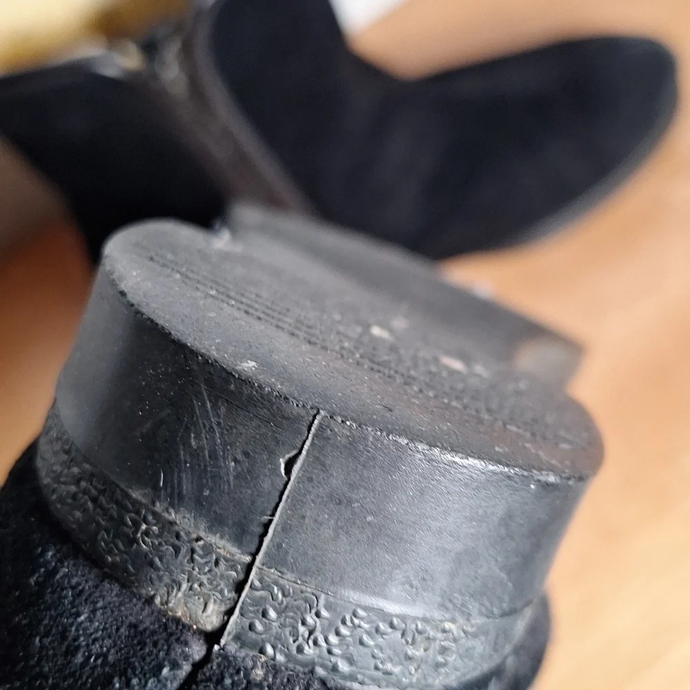 A&T Vintage Leather SnowBoots Sherling Lined